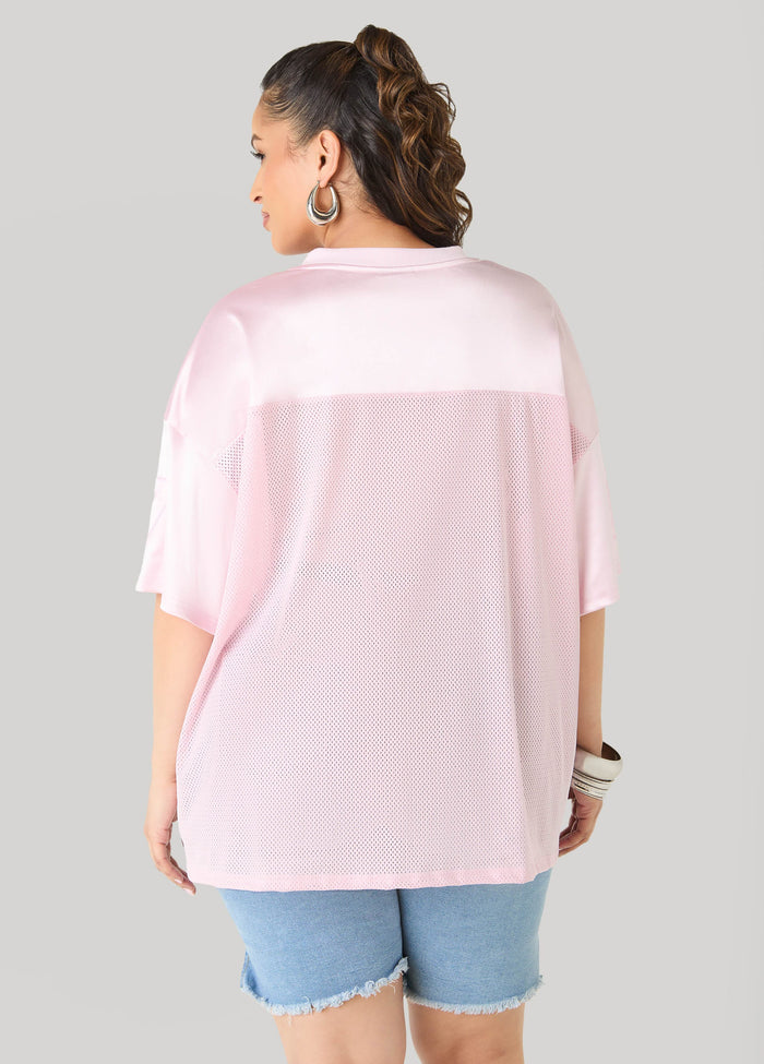 Mesh Paneled Jersey
