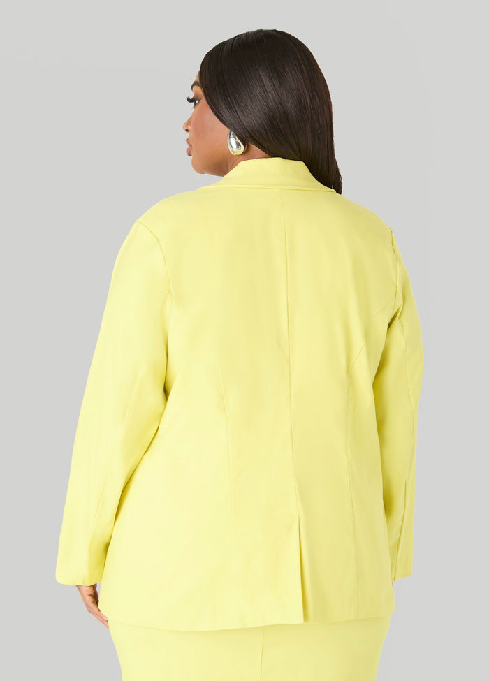Millennium Button Front Blazer