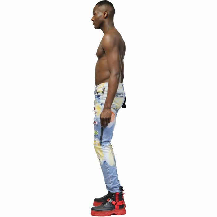 Misto Limited Premium Washed Denim Pants.