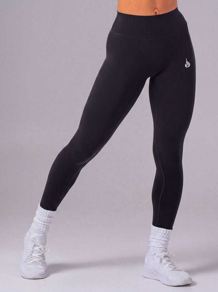 NKD Invisible Scrunch Leggings - Black Clothing Ryderwear