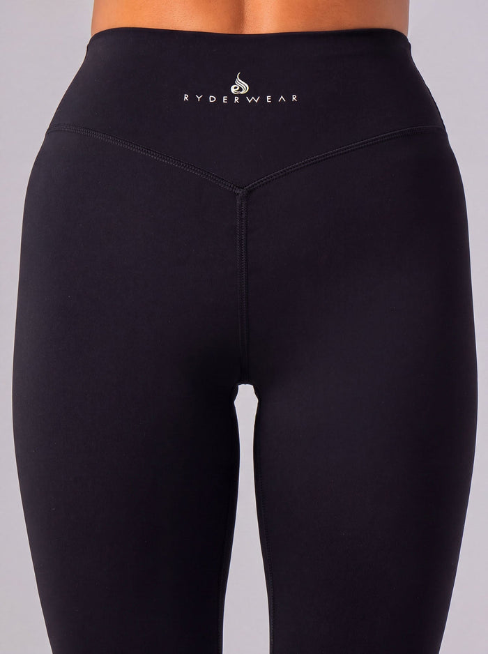 NKD Invisible Scrunch Leggings - Black Clothing Ryderwear