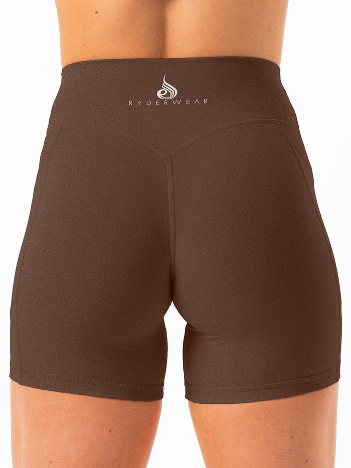 NKD Pocket Shorts - Espresso Clothing Ryderwear