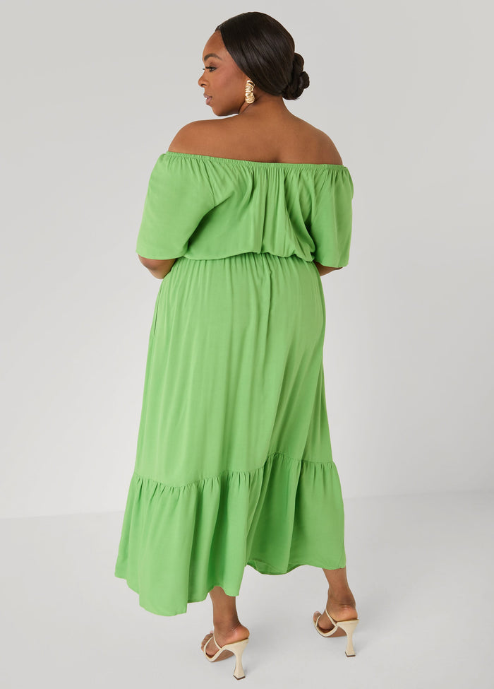 Off The Shoulder Maxi Dress