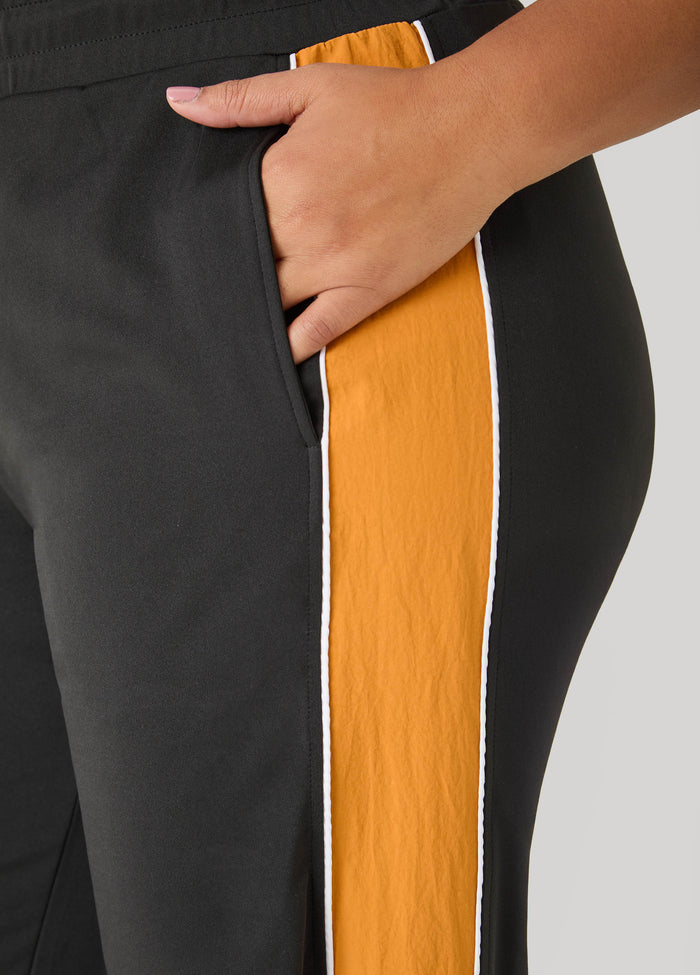 Paneled Two Tone Joggers