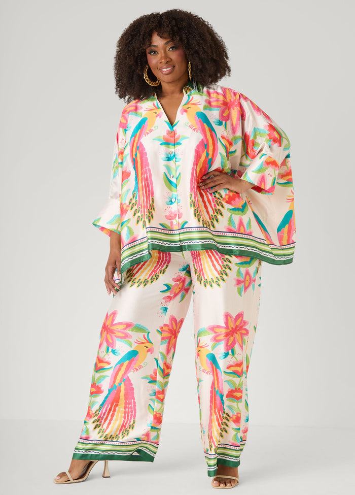 Parrot Print Shirt