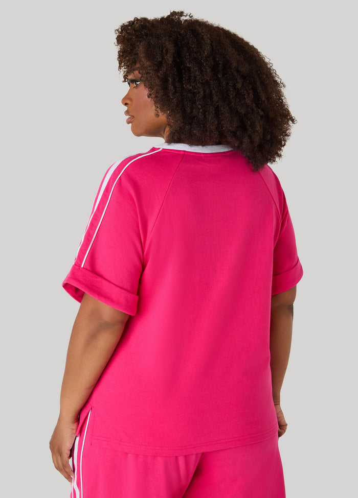 Piped French Terry Top
