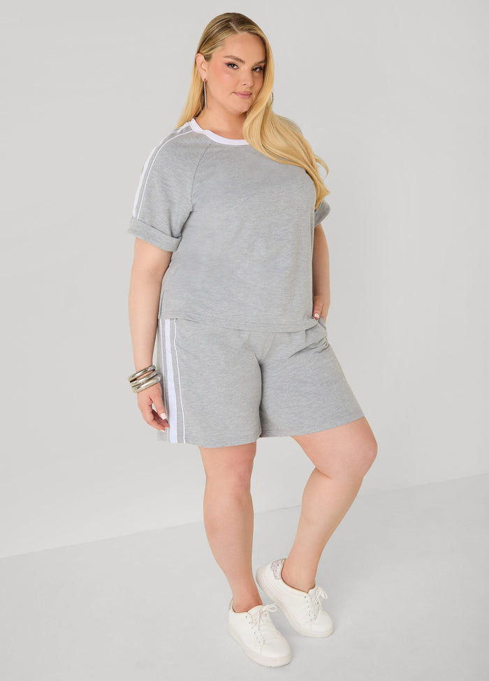 Piped French Terry Top