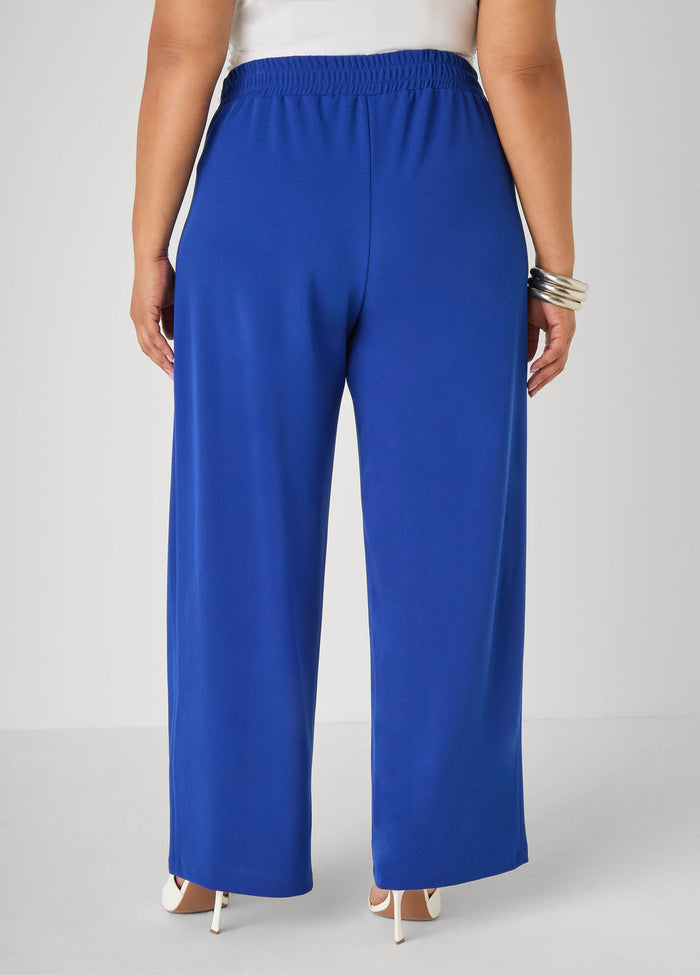 Pleated Wide Leg Pants
