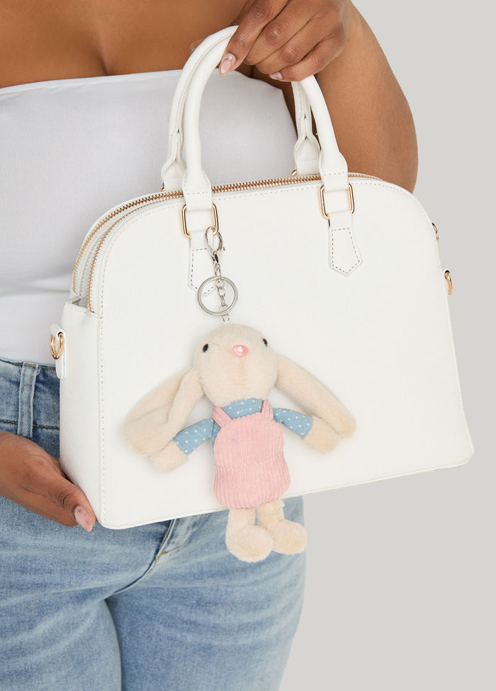 Plush Bunny Bag Charm