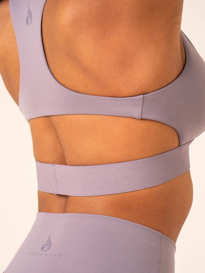 Prime Sports Bra - Mauve Clothing Ryderwear