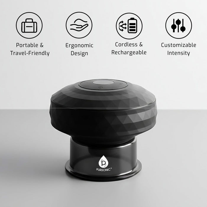 Pursonic Rechargeable Cupping Therapy Device