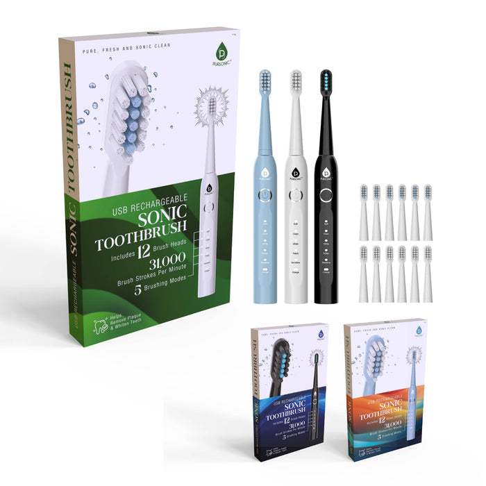 Pursonic Rechargeable Electric Toothbrush