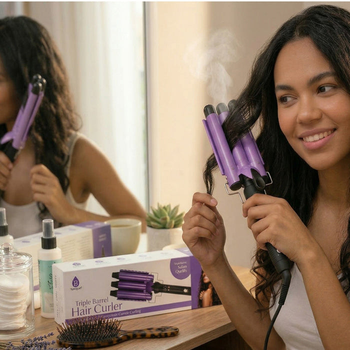 Pursonic Triple Barrel Hair Curler