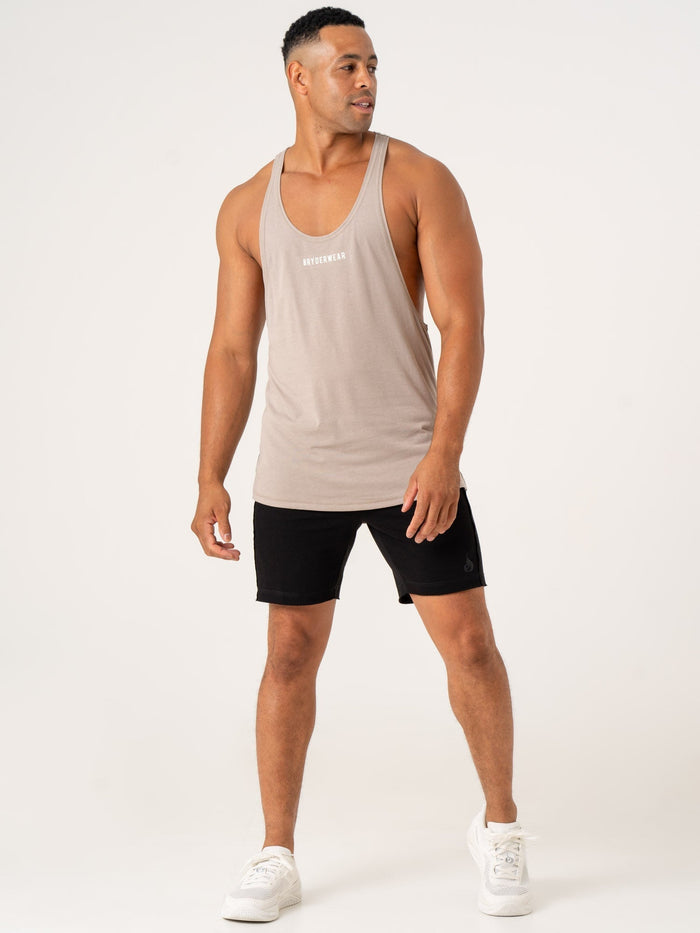 Pursuit Stringer - Taupe Clothing Ryderwear