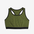 Racerback Soft Bra - Forest Heather