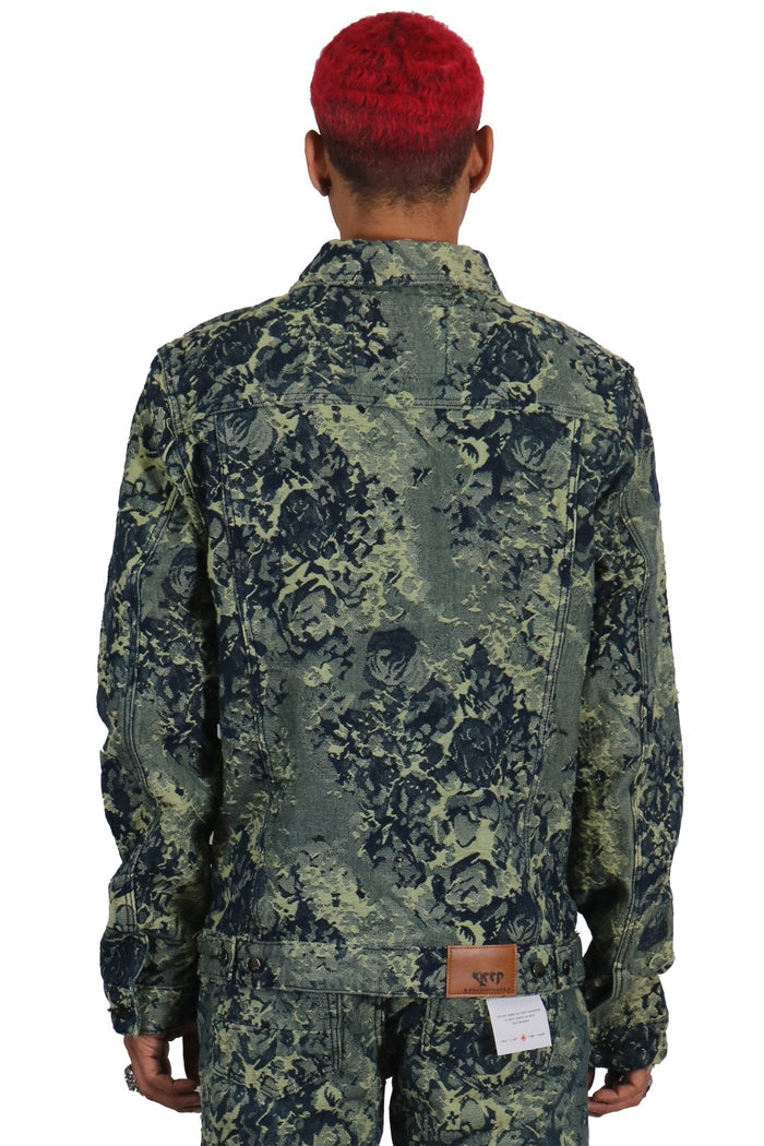 Robin Men's Jacquard Denim Jacket