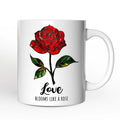 Rose Ceramic Mug