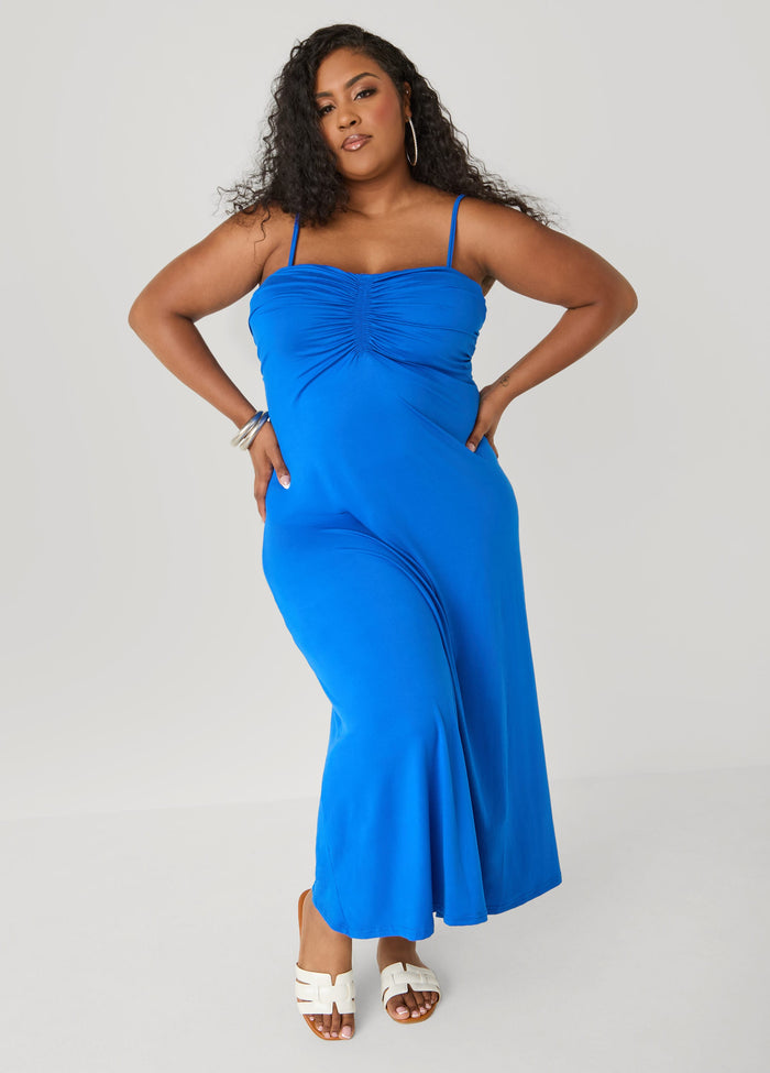 Ruched Maxi Dress
