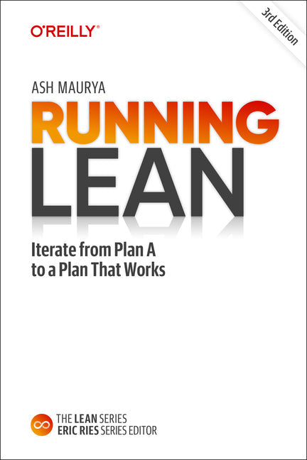 Running Lean by Ash Maurya — third edition paperback