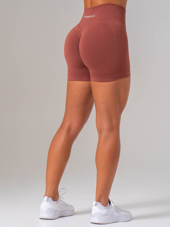 Sculpt Seamless Shorts - Dusty Blush Clothing Ryderwear
