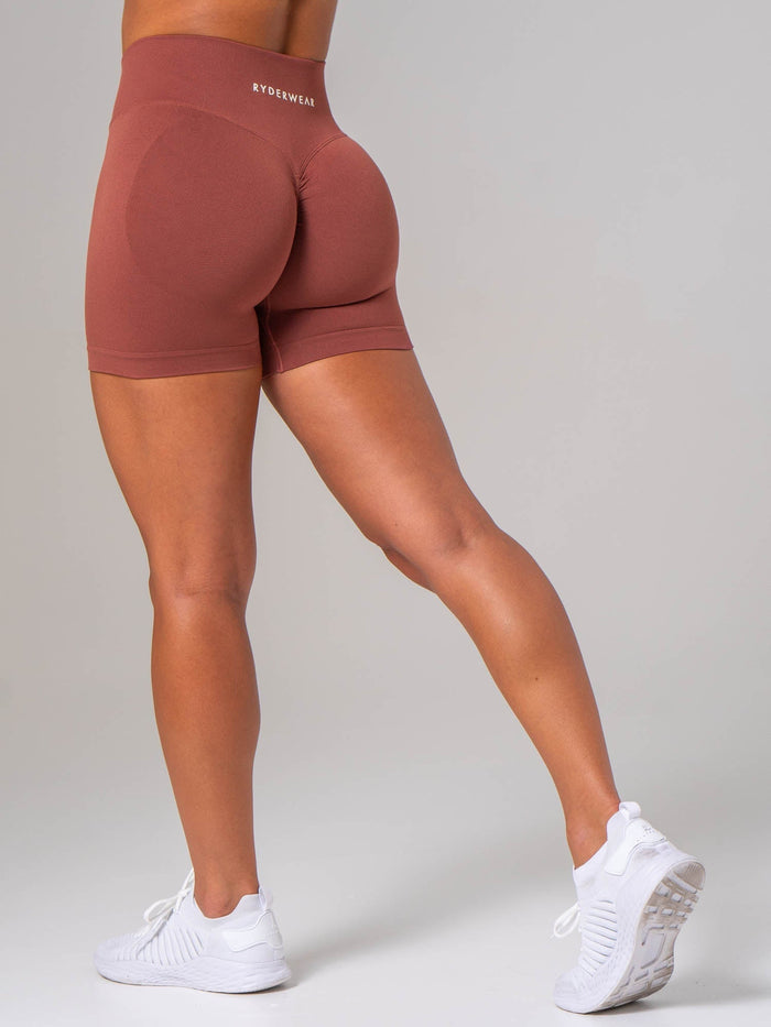 Sculpt Seamless Shorts - Dusty Blush Clothing Ryderwear