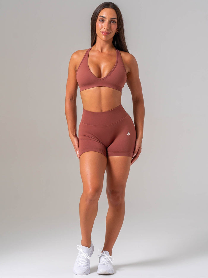 Sculpt Seamless Shorts - Dusty Blush Clothing Ryderwear