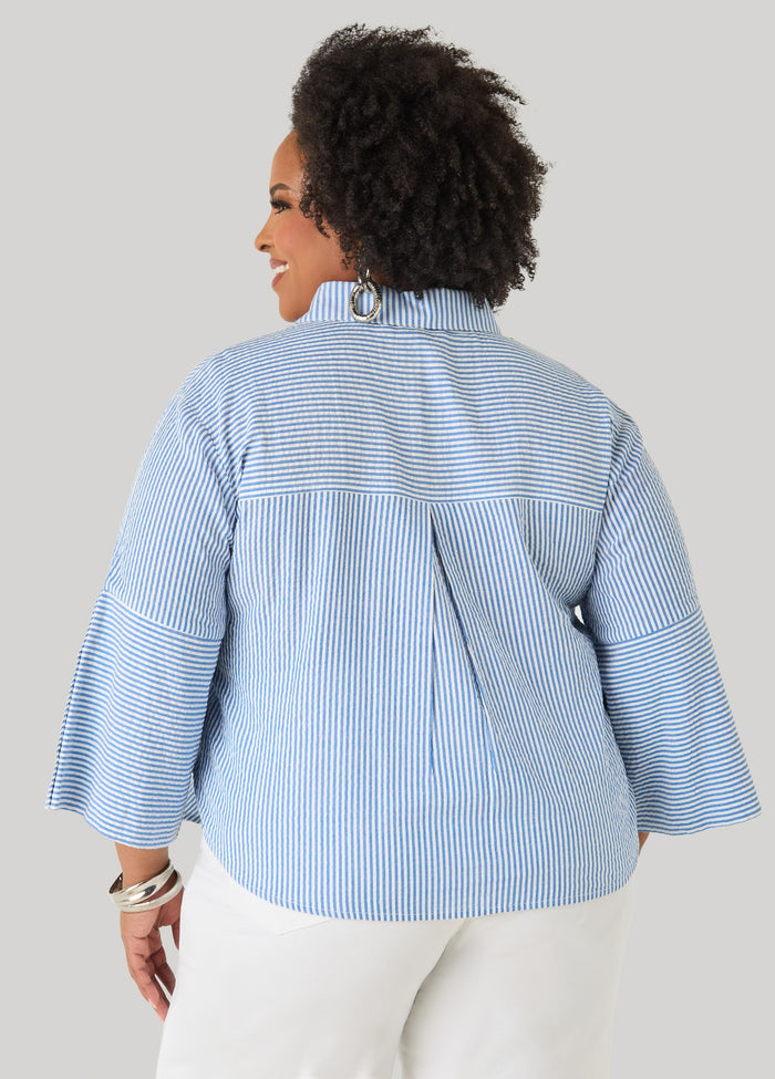 Seersucker Cotton Shirt