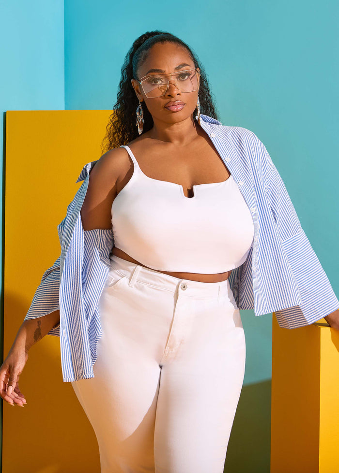 Seersucker Cotton Shirt