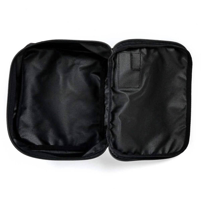 GORUCK Shadow Pocket black nylon interior, open flat with zipper, minimalist organization pouch