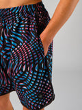 Close-up of premium microfiber fabric and pockets on STAR Leo Shorts