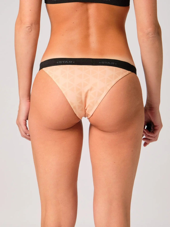 STAR Meteorite Legacy athletic beach volleyball bikini bottom, stay-put performance fit.