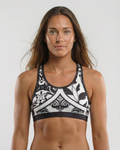 STAR Sirius Court Top high-performance beach volleyball sports bra with Sand-Off technology, athletic fit.