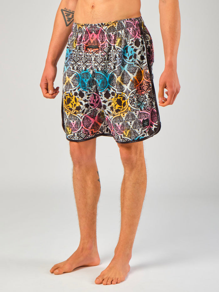 STAR Sirius Mens Microfiber Beach Volleyball Shorts - Front View - Sand-Off Technology
