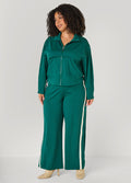 Striped Wide Leg Track Pants