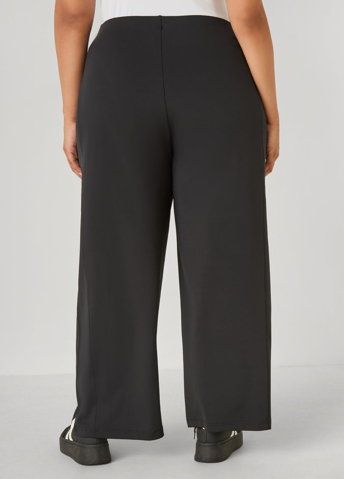 Striped Wide Leg Track Pants