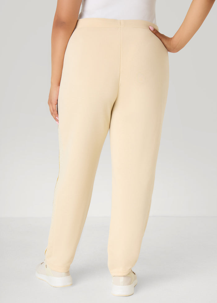 Studded French Terry Pants