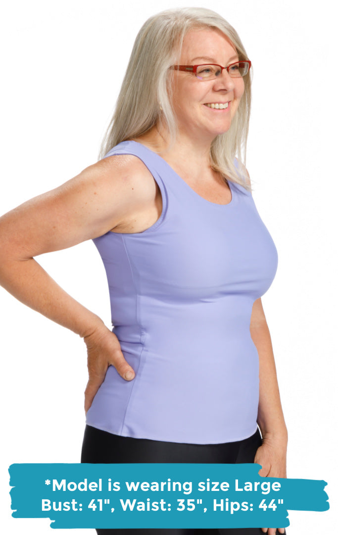 Style 911, Ava Camisole, Compression For the Torso - Seamless Front