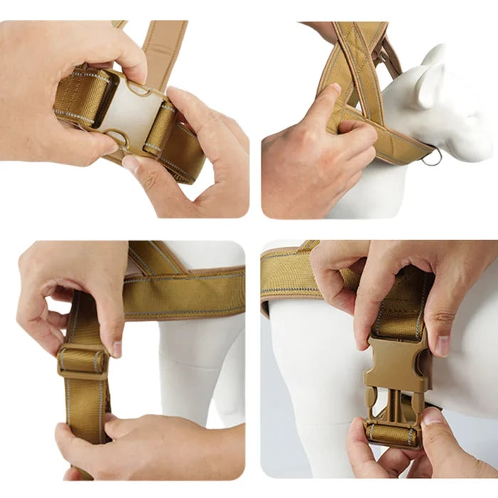 Tactical No-Pull Dog Harness with Control Handle