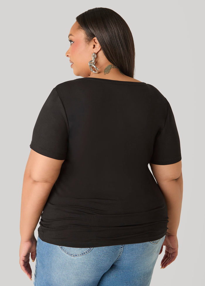 Teach Crystal Embellished Tee
