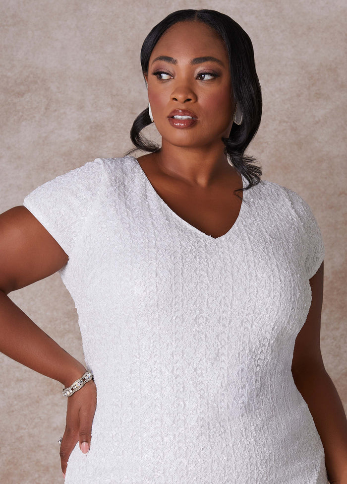 The Dani Sequin Shift Dress