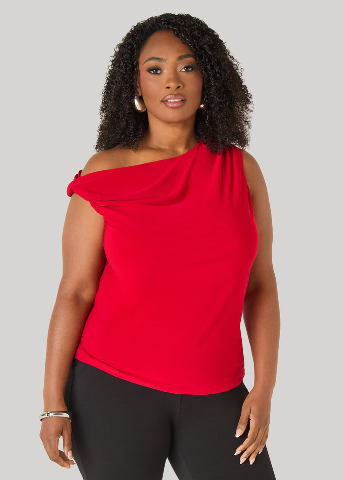 Twisted Off The Shoulder Top
