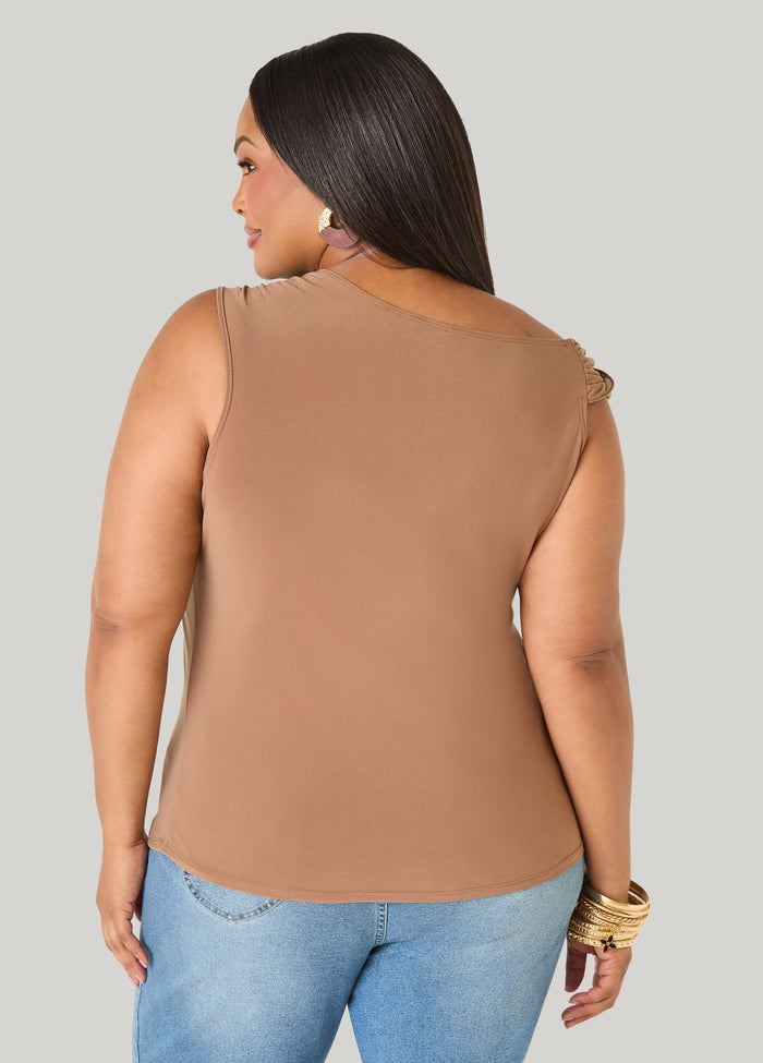 Twisted Off The Shoulder Top