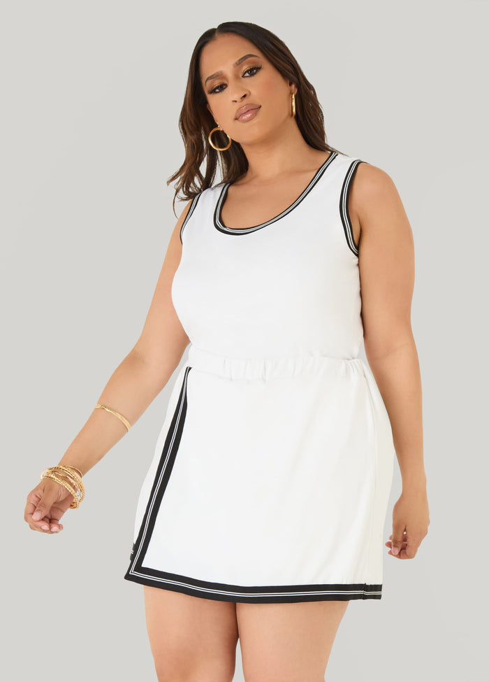 Two Tone Tennis Tank